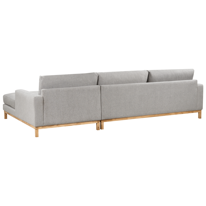 Hjørnesofa Siggard - Grå - Møbler - Sofaer - Sofa med chaiselong - 4 personers sofa med chaiselong