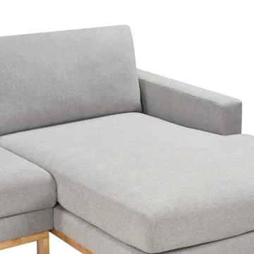 Hjørnesofa Siggard - Grå - Møbler - Sofaer - Sofa med chaiselong - 4 personers sofa med chaiselong