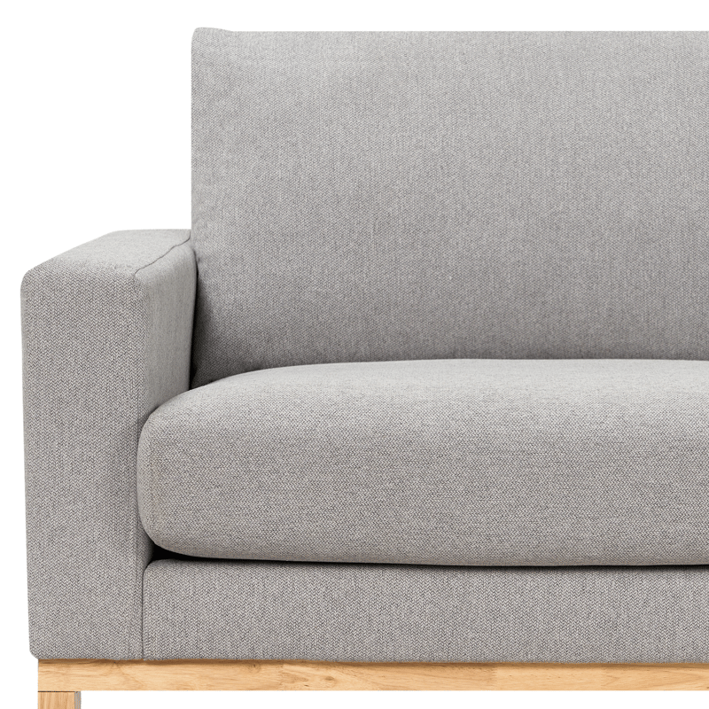 Hjørnesofa Siggard - Grå - Møbler - Sofaer - Sofa med chaiselong - 4 personers sofa med chaiselong