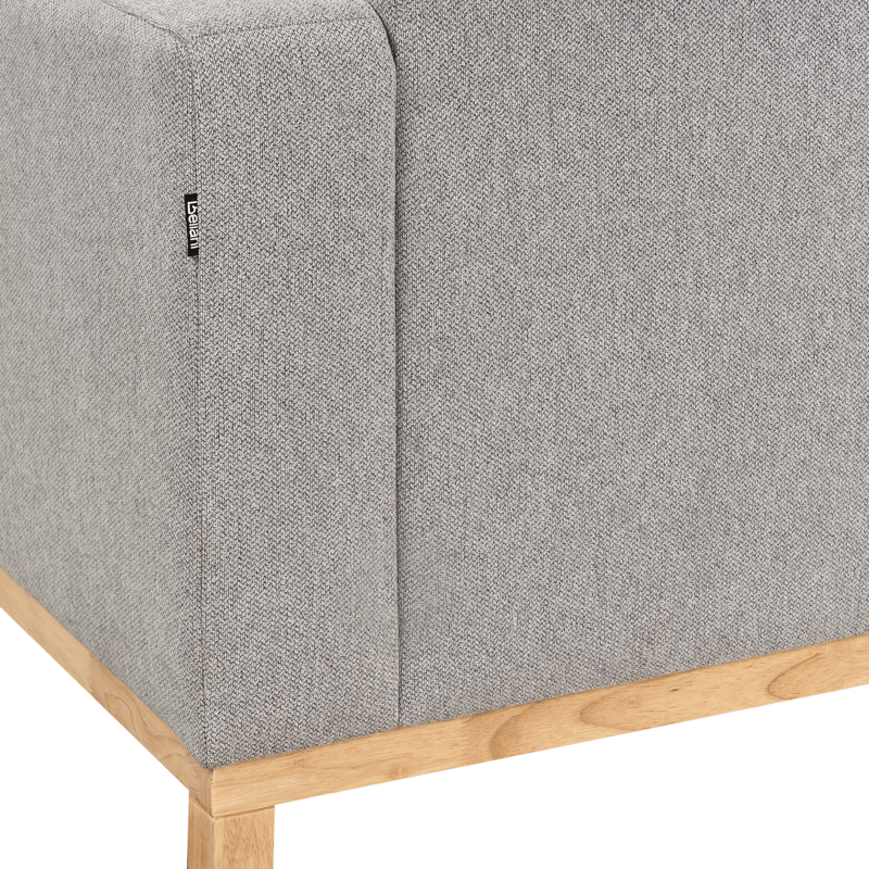 Hjørnesofa Siggard - Grå - Møbler - Sofaer - Sofa med chaiselong - 4 personers sofa med chaiselong