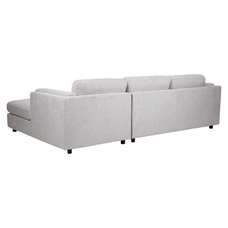 Hjørnesofa Ulnora Højre - Grå - Møbler - Sofaer - Hjørnesofa - Hjørnesofa med chaiselong