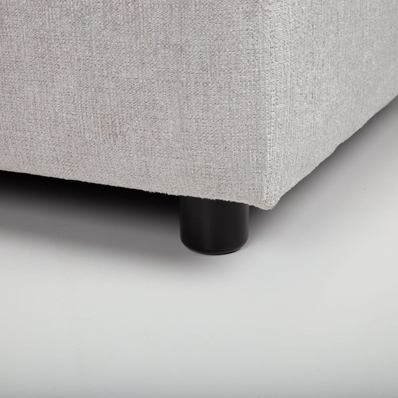 Hjørnesofa Ulnora Højre - Grå - Møbler - Sofaer - Hjørnesofa - Hjørnesofa med chaiselong