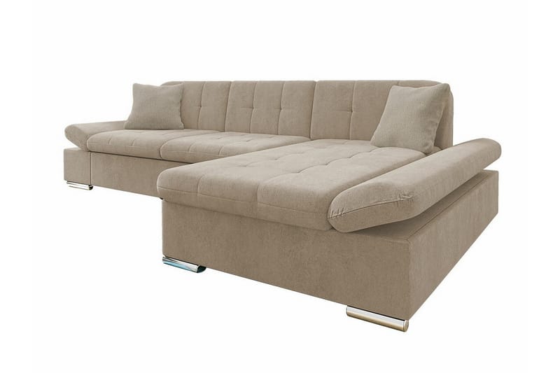 Kintore 3-pers. Hjørnesofa - Beige - Hjørnesofa