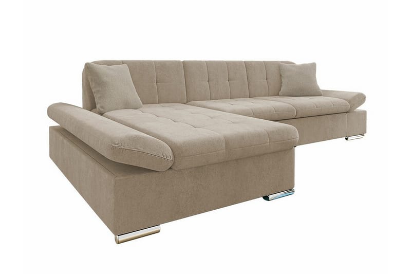 Kintore 3-pers. Hjørnesofa - Beige - Hjørnesofa