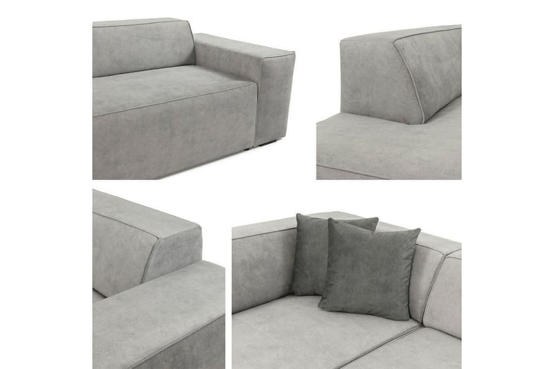 Kintore 3-pers. Hjørnesofa - Mørkegul - Møbler - Sofaer - Sofa med chaiselong