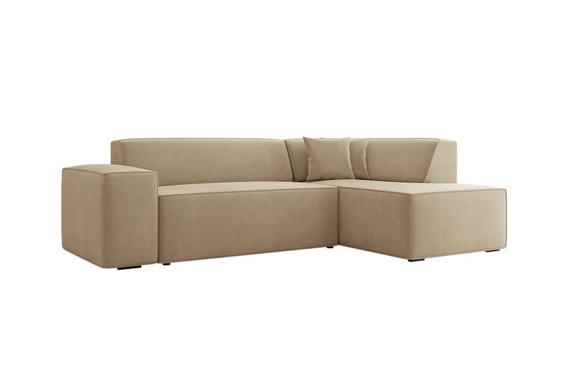 Kintore 3-pers. Hjørnesofa - Beige - Hjørnesofa