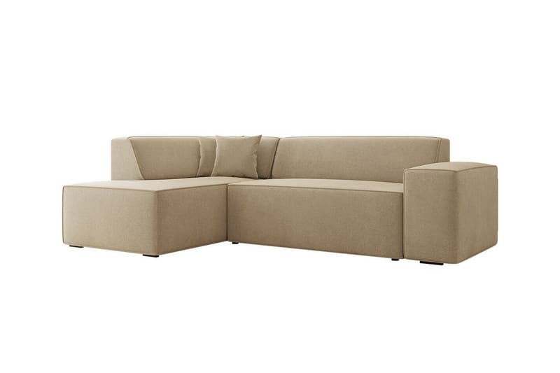 Kintore 3-pers. Hjørnesofa - Beige - Hjørnesofa