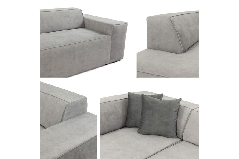 Kintore 4-pers. Hjørnesofa - Beige - Hjørnesofa