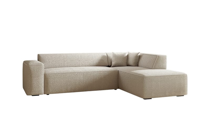 Kintore 4-pers. Hjørnesofa - Beige - Hjørnesofa