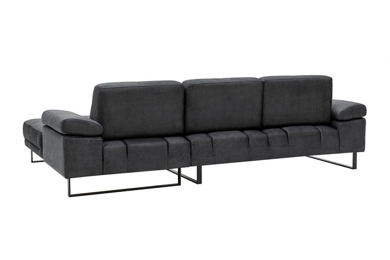 Kitimat Chaiselongsofa 3-personers - Antracit - Møbler - Sofaer - Hjørnesofa - Hjørnesofa med chaiselong
