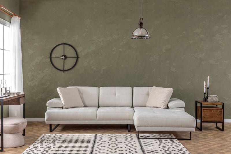 Kitimat Chaiselongsofa 3-personers, Beige