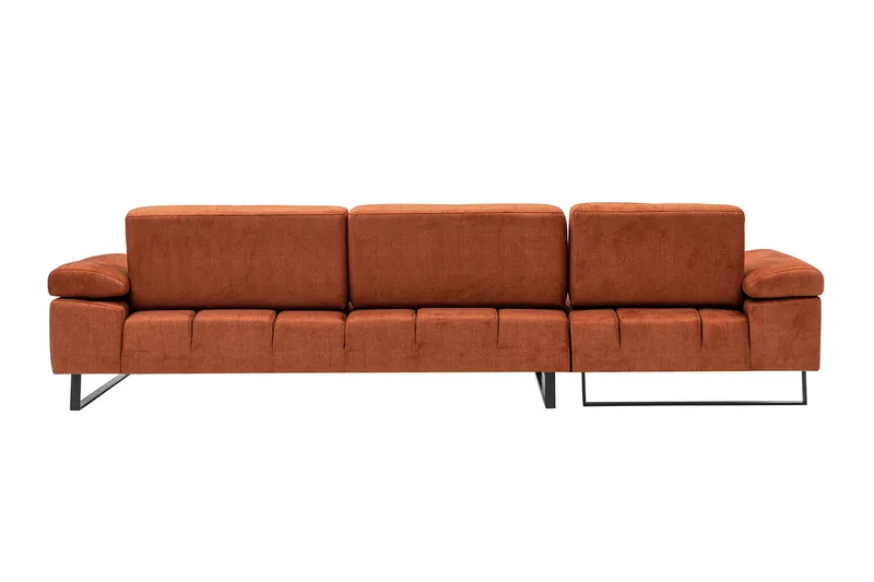 Kitimat Chaiselongsofa 3-personers - Orange - Møbler - Sofaer - Hjørnesofa - Hjørnesofa med chaiselong