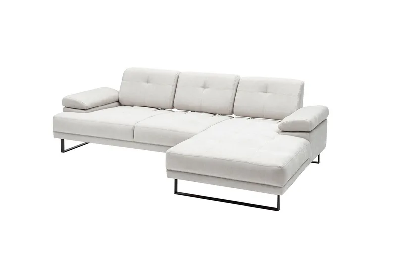 Kitimat Chaiselongsofa 3-personers - Beige - Møbler - Sofaer - Sofa med chaiselong - 3 personers sofa med chaiselong