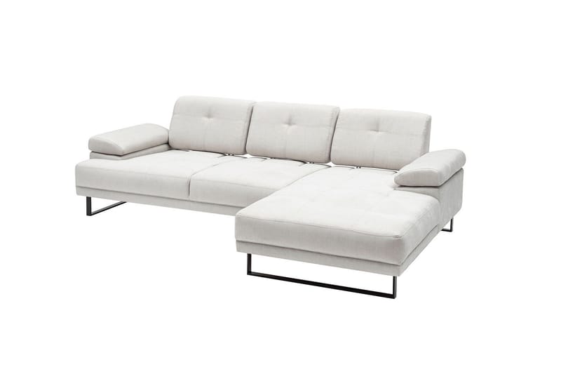 Kitimat Chaiselongsofa 3-personers - Beige - Møbler - Sofaer - Hjørnesofa - Hjørnesofa med chaiselong