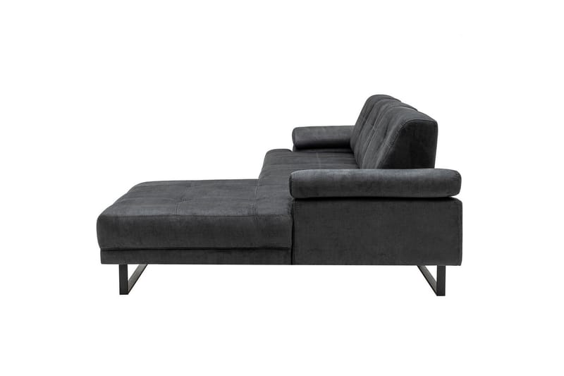 Kitimat Chaiselongsofa 3-personers - Antracit - Møbler - Sofaer - Hjørnesofa - Hjørnesofa med chaiselong