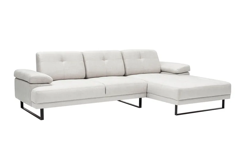Kitimat Chaiselongsofa 3-personers - Beige - Møbler - Sofaer - Sofa med chaiselong - 3 personers sofa med chaiselong