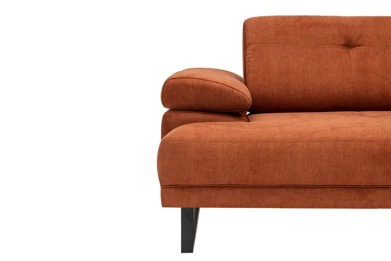 Kitimat Chaiselongsofa 3-personers - Orange - Møbler - Sofaer - Hjørnesofa - Hjørnesofa med chaiselong