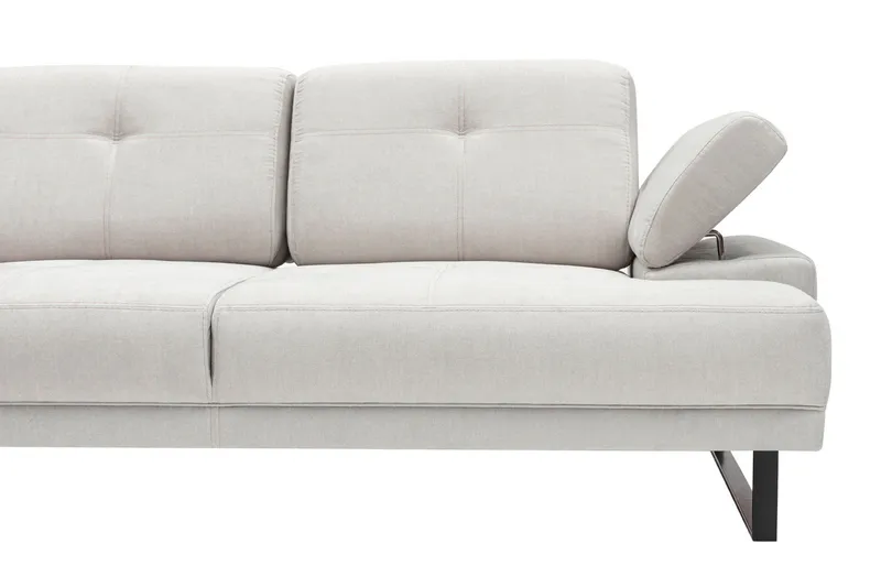 Kitimat Chaiselongsofa 3-personers - Beige - Møbler - Sofaer - Sofa med chaiselong - 3 personers sofa med chaiselong