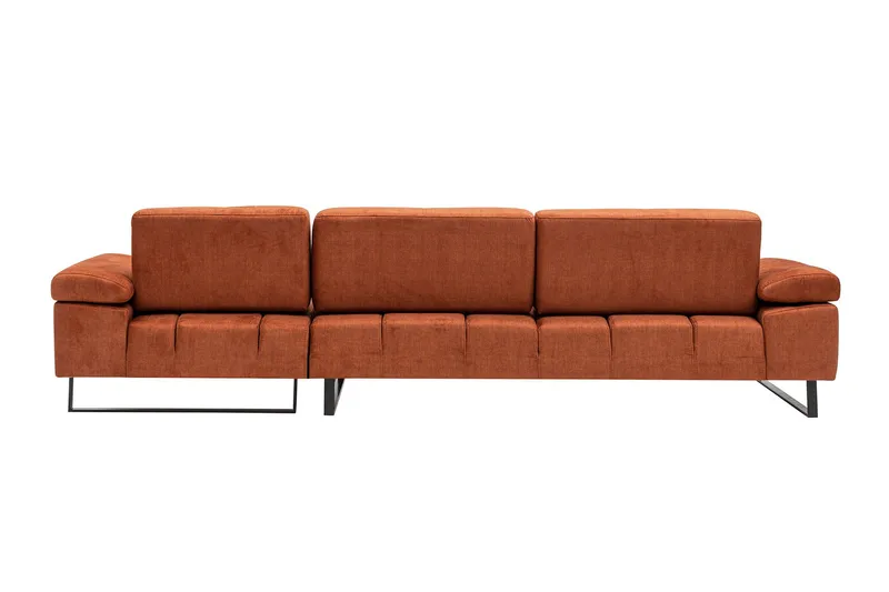 Kitimat Chaiselongsofa 3-personers - Orange - Møbler - Sofaer - Hjørnesofa - Hjørnesofa med chaiselong