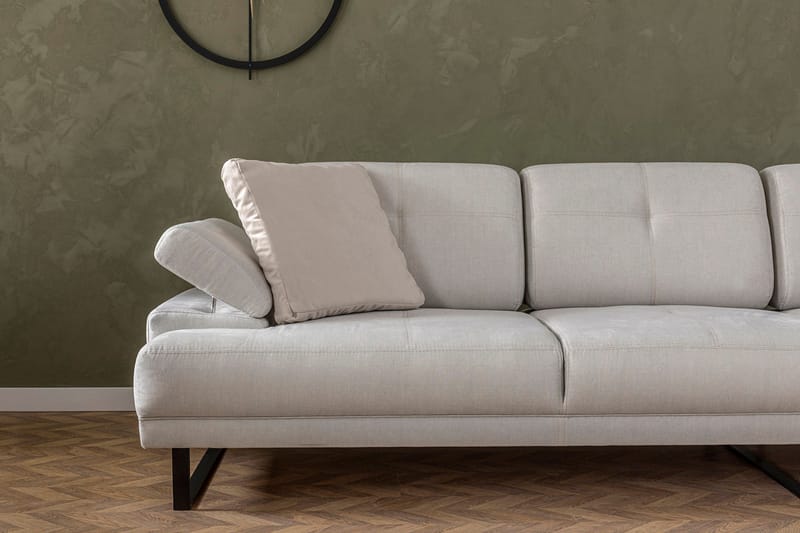 Kitimat Chaiselongsofa 3-personers - Beige - Møbler - Sofaer - Hjørnesofa - Hjørnesofa med chaiselong