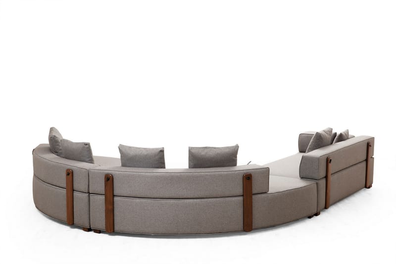 Lasalle Buet Sofa 6-personers - Grå - Møbler - Sofaer - Hjørnesofa