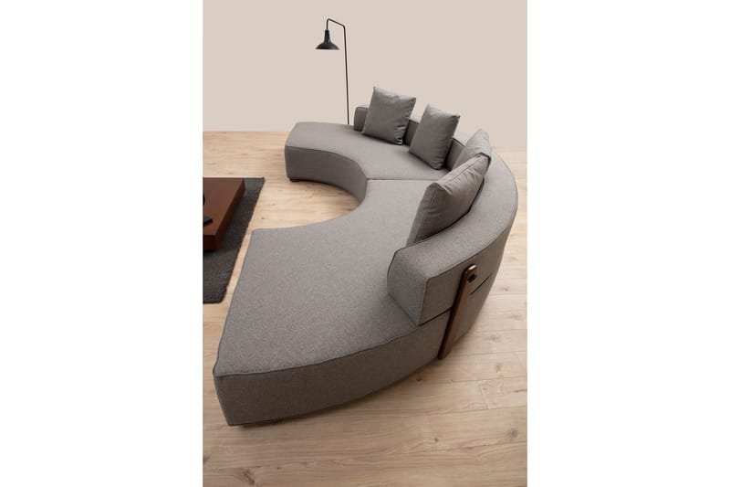 Lasalle Sofa 4-personers - Grå - Møbler - Sofaer - Hjørnesofa