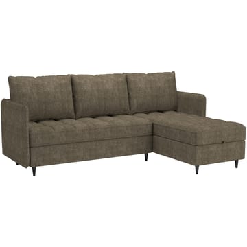 Lindhus Hjørnesofa 3-personers - Brun - Møbler - Sofaer - Sofa med chaiselong