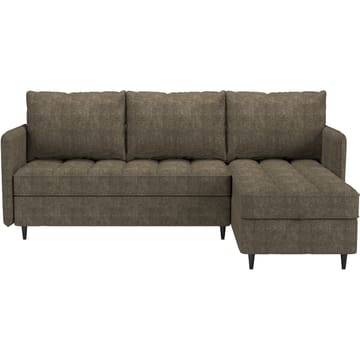 Lindhus Hjørnesofa 3-personers - Brun - Møbler - Sofaer - Sofa med chaiselong