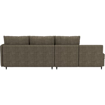 Lindhus Hjørnesofa 3-personers - Brun - Møbler - Sofaer - Sofa med chaiselong