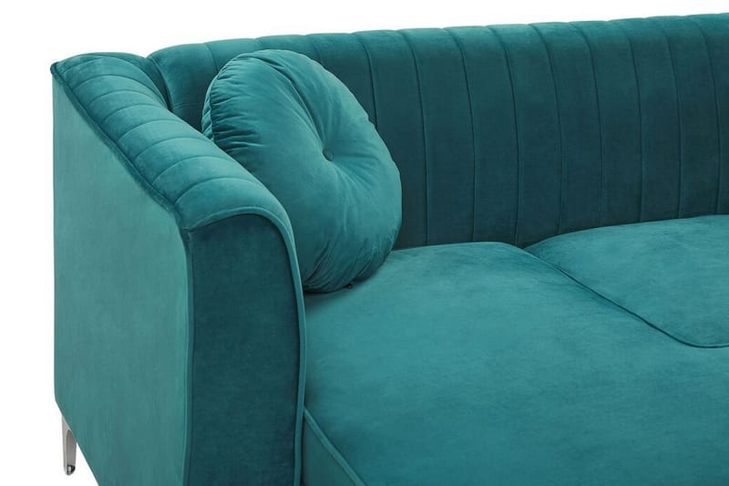 Linneberga Hjørnesofa Højre - Grøn - Møbler - Sofaer - Hjørnesofa