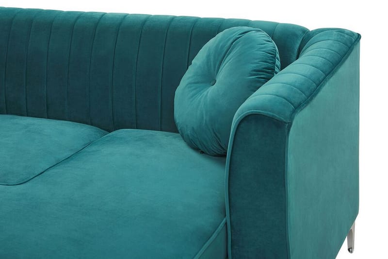Linneberga Hjørnesofa Venstre - Grøn - Møbler - Sofaer - Hjørnesofa