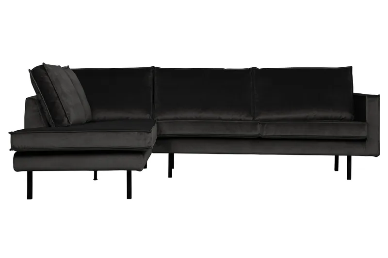 Lissbon Hjørnesofa, Antracit