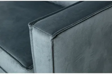 Lissbon Hjørnesofa - Blågrøn - Møbler - Sofaer - Sofa med chaiselong - 3 personers sofa med chaiselong