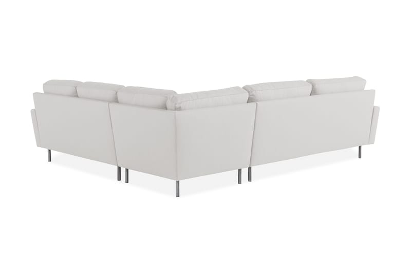 Marc Hjørnesofa Højre - Beige/Krom - Møbler - Sofaer - Hjørnesofa