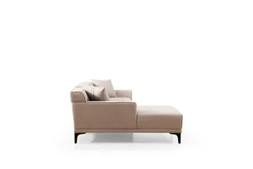 Mississauga Chaiselongsofa 3-personers - Hvid - Møbler - Sofaer - Sofa med chaiselong - 3 personers sofa med chaiselong