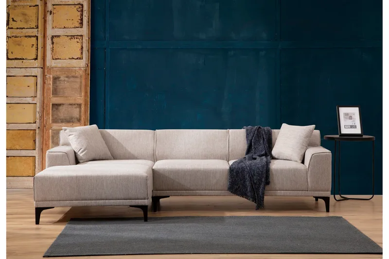 Mississauga Chaiselongsofa 3-personers, Hvid