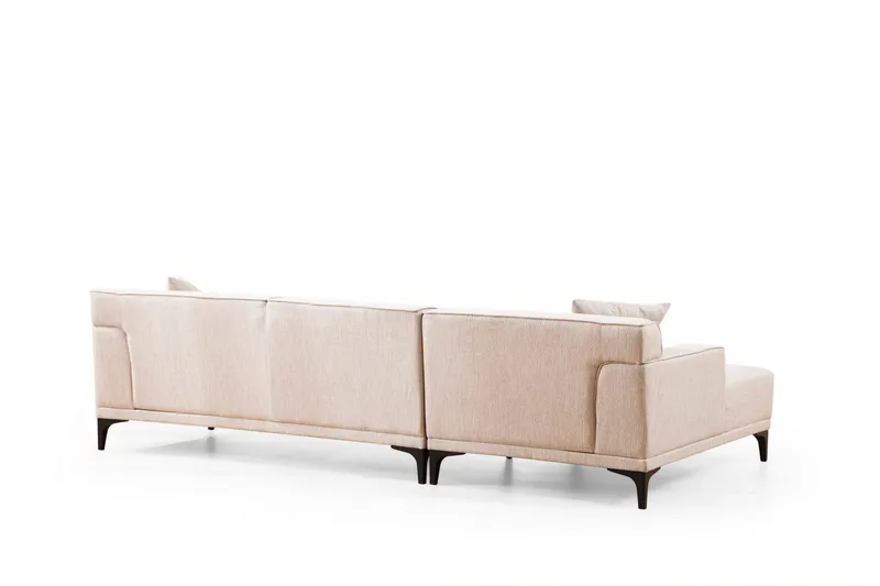 Mississauga Chaiselongsofa 3-personers - Hvid - Møbler - Sofaer - Hjørnesofa - Hjørnesofa med chaiselong