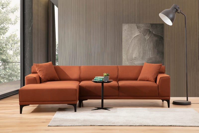 Mississauga Chaiselongsofa 3-personers, Orange