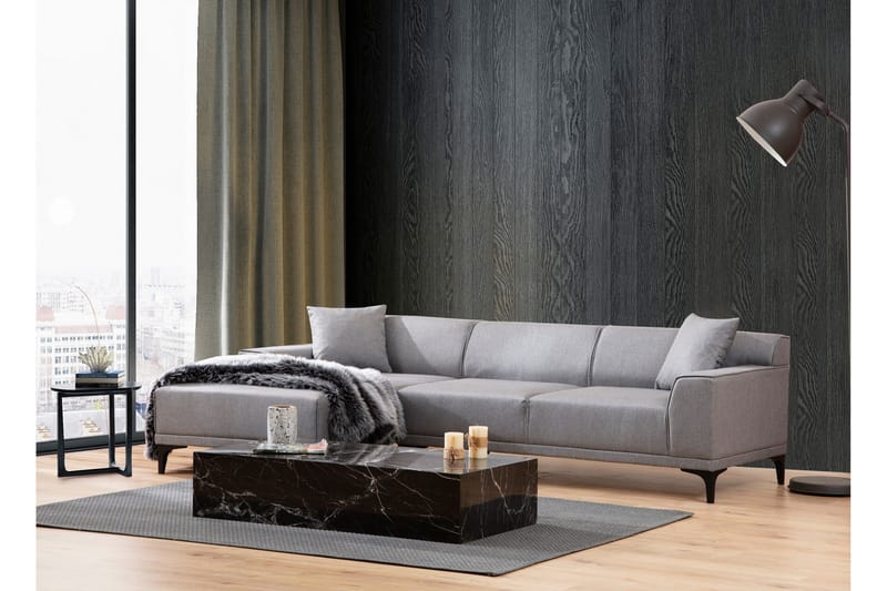 Mississauga Chaiselongsofa 3-personers, Grå