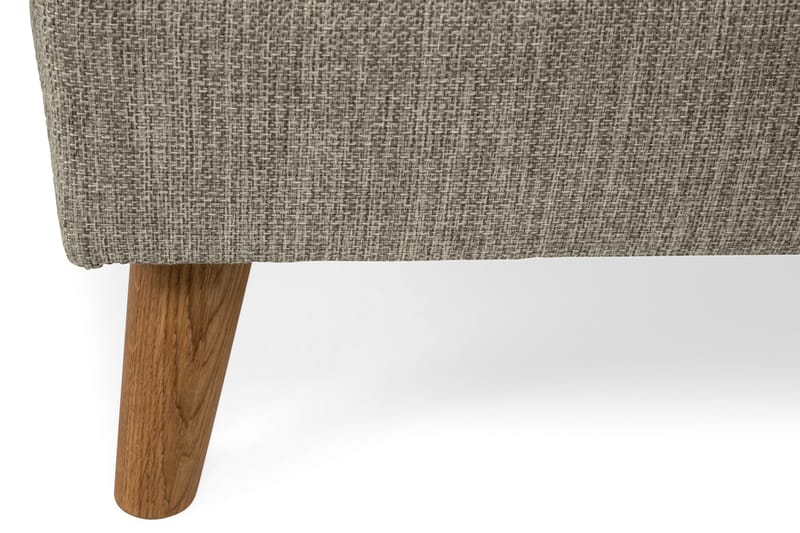 Monroe 5-personers Vendbar U-formet Hjørnesofa med Divan i Stof - Beige / Grå - Møbler - Sofaer - Hjørnesofa - Hjørnesofa med chaiselong