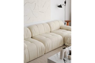 Murum Hjørnesofa 3-pers - Hvid - Møbler - Sofaer - Sofa med chaiselong - 4 personers sofa med chaiselong