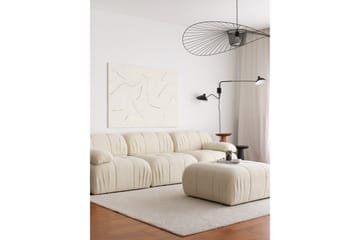 Murum Hjørnesofa 3-pers - Hvid - Møbler - Sofaer - Sofa med chaiselong - 4 personers sofa med chaiselong