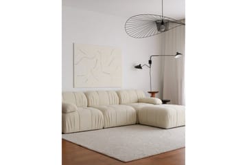 Murum Hjørnesofa 3-pers - Hvid - Møbler - Sofaer - Sofa med chaiselong - 4 personers sofa med chaiselong