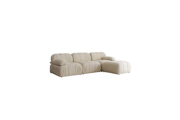 Murum Hjørnesofa 3-pers - Hvid - Møbler - Sofaer - Sofa med chaiselong - 4 personers sofa med chaiselong