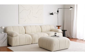 Murum Hjørnesofa 3-pers - Hvid - Møbler - Sofaer - Sofa med chaiselong - 4 personers sofa med chaiselong
