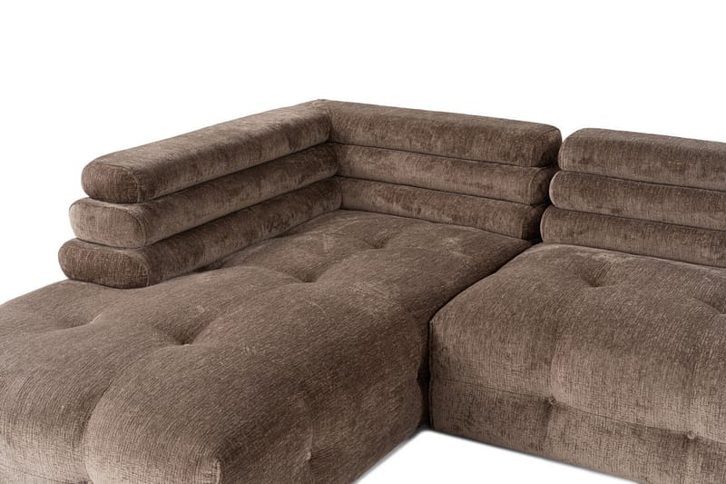 Namarta Hjørnesofa 3-pers - Grå - Møbler - Sofaer - Hjørnesofa