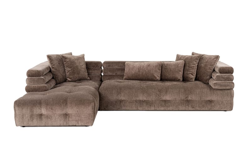 Namarta Hjørnesofa 3-pers - Grå - Møbler - Sofaer - Hjørnesofa