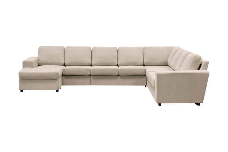 Nebraska Hjørnesofa med Chaiselong Vendbar - Beige - Hjørnesofa med chaiselong - Hjørnesofa