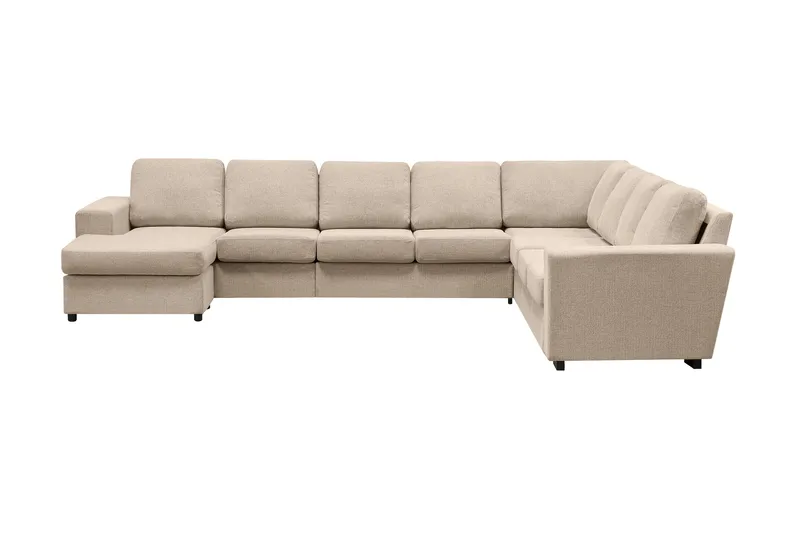 Nebraska Hjørnesofa med Chaiselong Vendbar, Beige