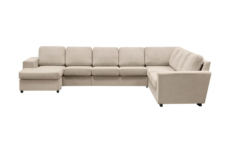 Nebraska Hjørnesofa med Chaiselong Vendbar, Beige